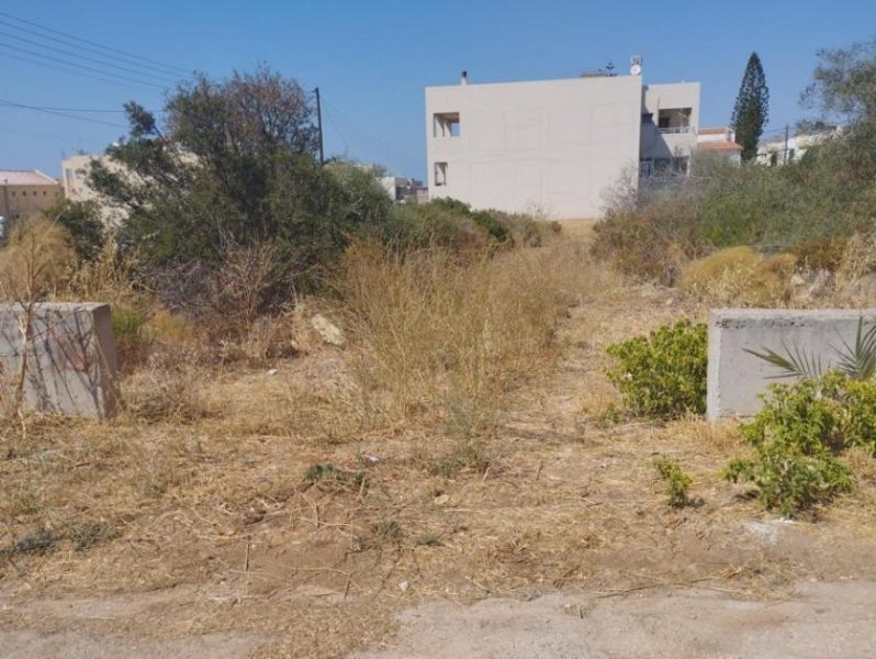 Kalathas Grundstück mit großer Bebauung in Strandnähe auf Kreta zum Verkauf Grundstück kaufen